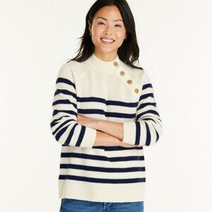 L.L. Bean Signature Wool Blend Sweater Kingsfield Size XL Button Fisherman